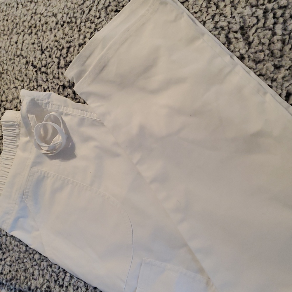 SCRUBSTAR Women's Scrub Pants White M